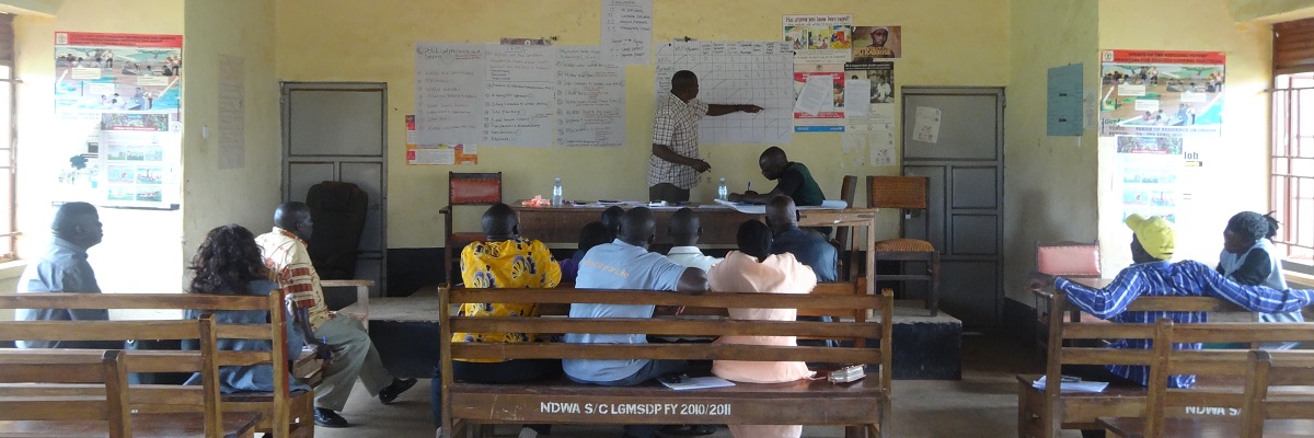 SWS conducts factor mapping workshops in Kamuli District, Uganda. Photo credit: Nick Valcourt