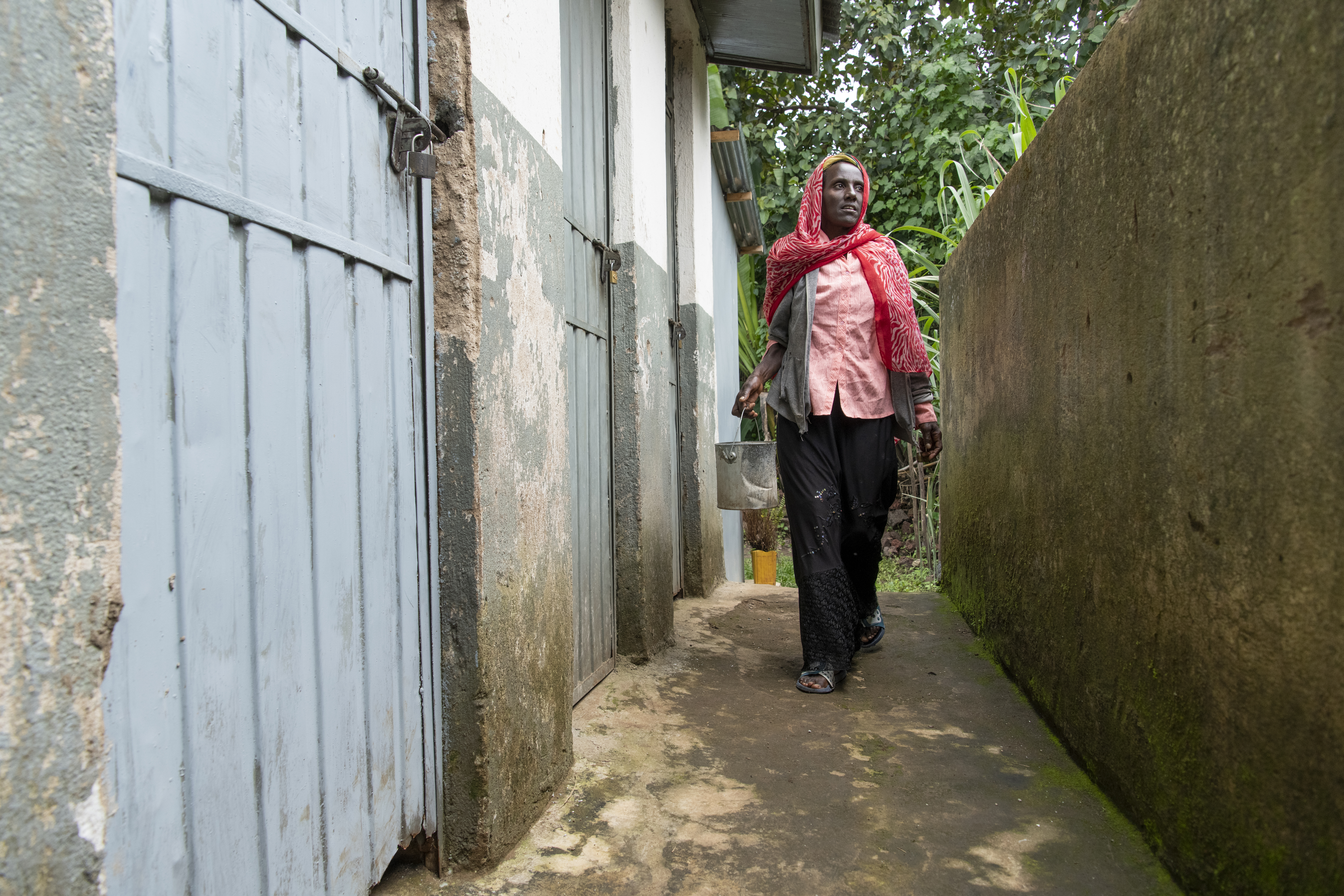 Celebrating World Toilet Day. During World Toilet Day celebrations, the BRAC women hold sanitation products, such as SATO pans. Photo credit: Dorothy Nabatanzi