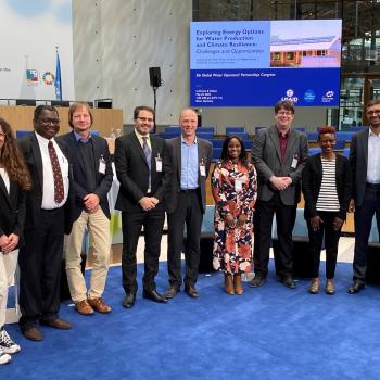 Energizing partnerships for investments in climate-resilient WASH