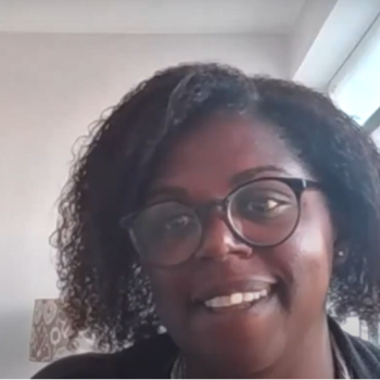 Portia Persley, Division Chief of WASH, USAID spoke about gender discrimination and the role of women in promoting community stability.