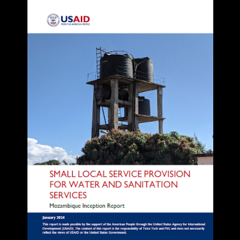 Small Local Service Provision for Water and Sanitation Services: Mozambique Inception Report