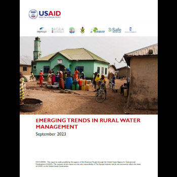 Emerging Trends in Rural Water Management