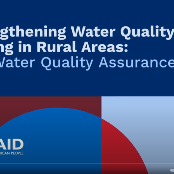 Strengthening Water Quality Testing in Rural Areas: The Water Quality Assurance Fund