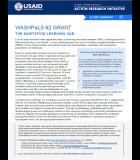 WASHPaLS #2 Grant: The Sanitation Learning Hub