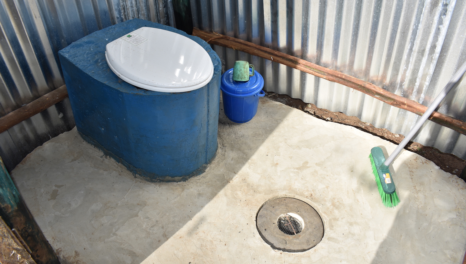 Sanivation provided its container-based toilets to the Kakuma Refugee Camp, Kenya. Credit: Kate Bohnert/Sanivation