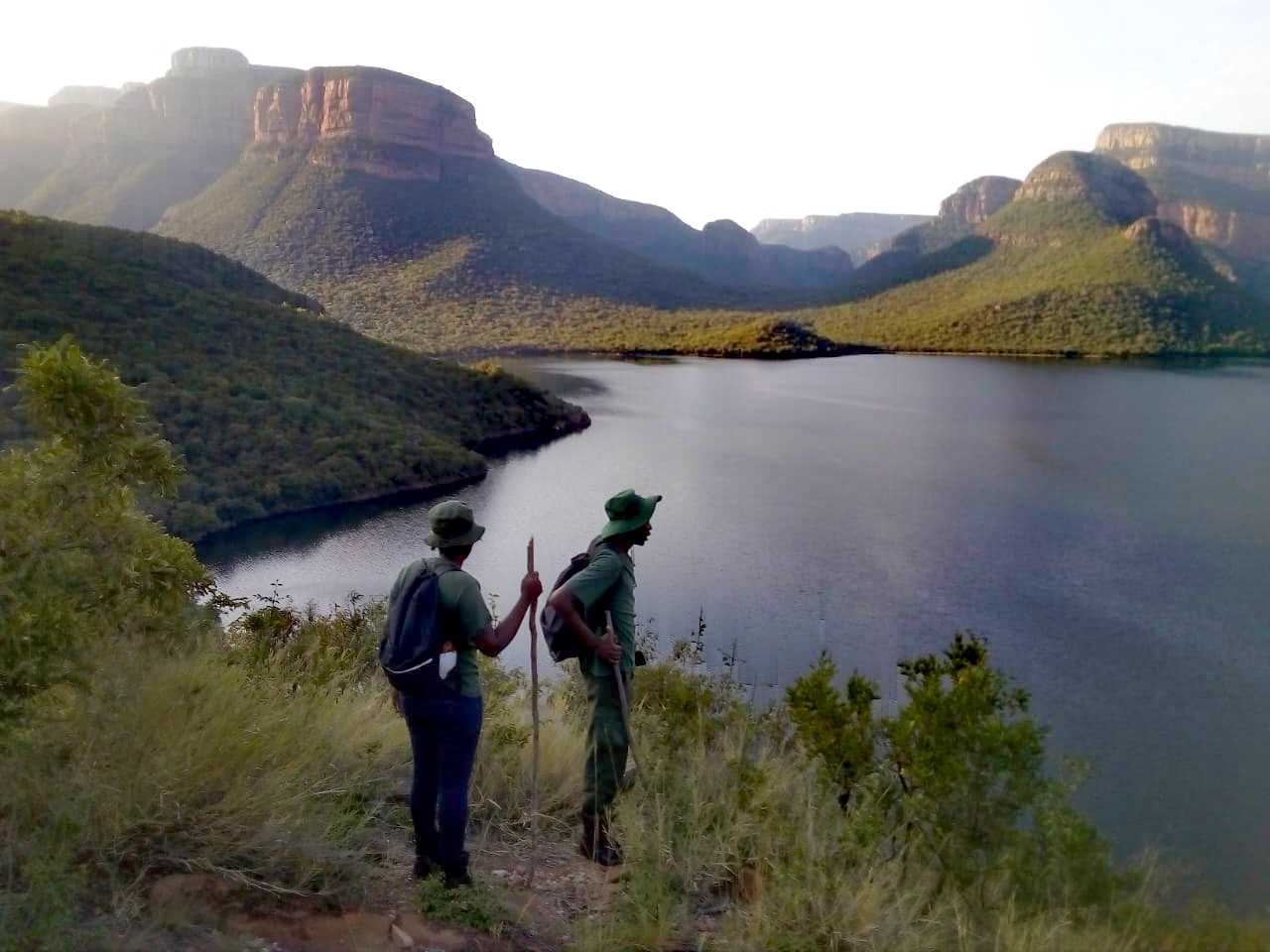 Resilient Waters protects and preserves biodiverse hotspots such as the Kruger to Canyons (K2C) Biosphere through support to community-based environmental monitors. Photo credit: Resilient Waters