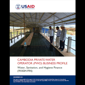 Cambodia Private Water Operator Business Profile