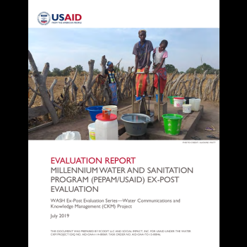 Evaluation Report: Millennium Water and Sanitation Program (PEPAM/USAID) Ex-Post Evaluation 