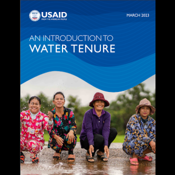 An Introduction to Water Tenure