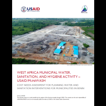 Benin: Quantified assessment of the water and sanitation needs of 11 municipalities for efficient planning of interventions