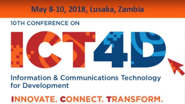 10th Conference on ICT for Development (ICT4D)