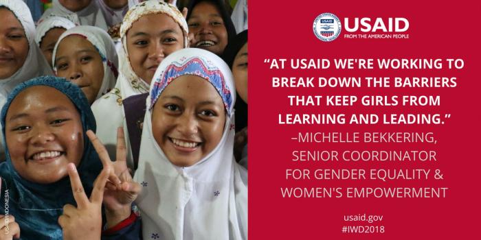 International Women's Day 2018 - USAID Twitter Card