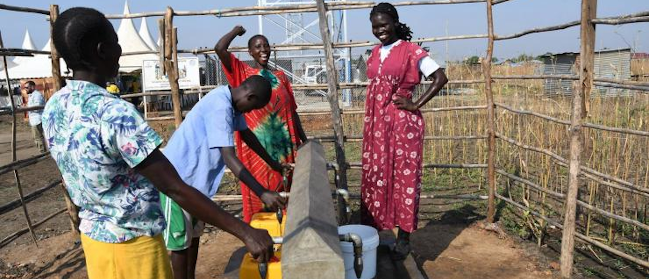 Harnessing the Power of the Sun in South Sudan to Improve Water Access. Photo credit: Victor Lugala, USAID/South Sudan