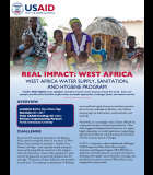 Real Impact: West Africa Water Supply, Sanitation, and Hygiene Program
