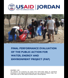 Final Performance Evaluation of the Public Action for Water, Energy and Environment Project (PAP)