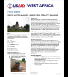 USEPA West Africa Drinking Water Laboratory Capacity Program