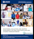 Monitoring, Evaluation, and Adaptive Management for Area-Wide Sanitation and Hygiene: Workshop Report