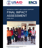 Indonesia Forest and Climate Support (IFACS): Final Impact Assessment