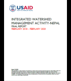 Integrated Watershed Management Activity - Nepal Final Report