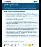 Kenya Water Resources Profile 