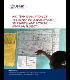 Mid-term Evaluation of the Kenya Integrated Water, Sanitation and Hygiene (KIWASH) Project