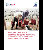 Micro, Small, and Medium Enterprises (MSMEs) and innovative practices for the promotion of on-site sanitation in Benin
