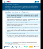 Mozambique Water Resources Profile 