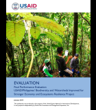 Final Performance Evaluation of USAID/Philippines’ Biodiversity and Watersheds Improved for Stronger Economy and Ecosystems Resilience Project (B+WISER)