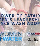 The Power of Catalyzing Women's Leadership to Advance WASH Adoption