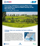 Promoting Self-Reliance Among Water Resources and Users Associations to Improve Water Security in the Mara River Basin