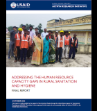 Rural Sanitation and Hygiene Capacity Needs Assessment