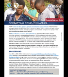 Combatting COVID-19 in Africa: Lessons Learned Series Volume 2: Mozambique