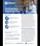Water Security, Sanitation and Hygiene at USAID