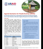 Accelerating Achievement of Sustainable Household and Institutional Sanitation in seven Districts in Northern Uganda: Perspective from District Officials