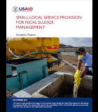 Small Local Service Provision for Fecal Sludge Management