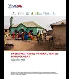 Emerging Trends in Rural Water Management