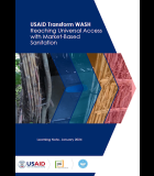 Reaching Universal Access with Market-Based Sanitation