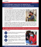 Cost-Benefit Analysis of Menstrual Hygiene Management in the Workplace