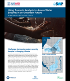 Using Scenario Analysis to Assess Water Security in an Uncertain Future