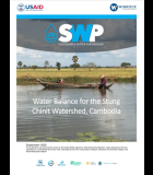 Water Balance for the Stung Chinit Watershed, Cambodia